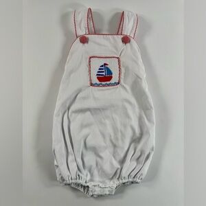 Smockingbird Sailboat Bubble – 2T